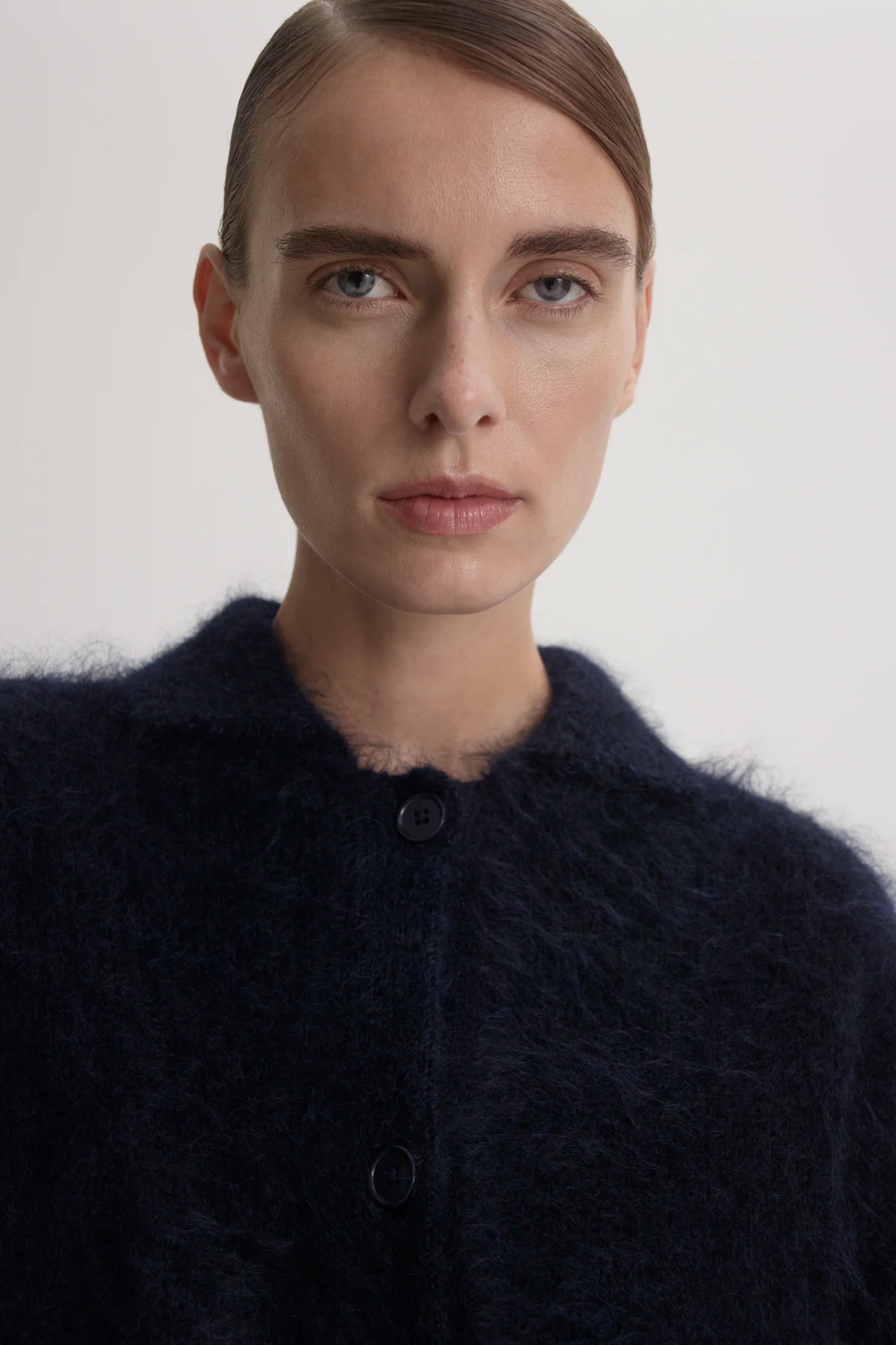 BRUSHED MOHAIR OVERSIZED CARDIGAN - Image 7