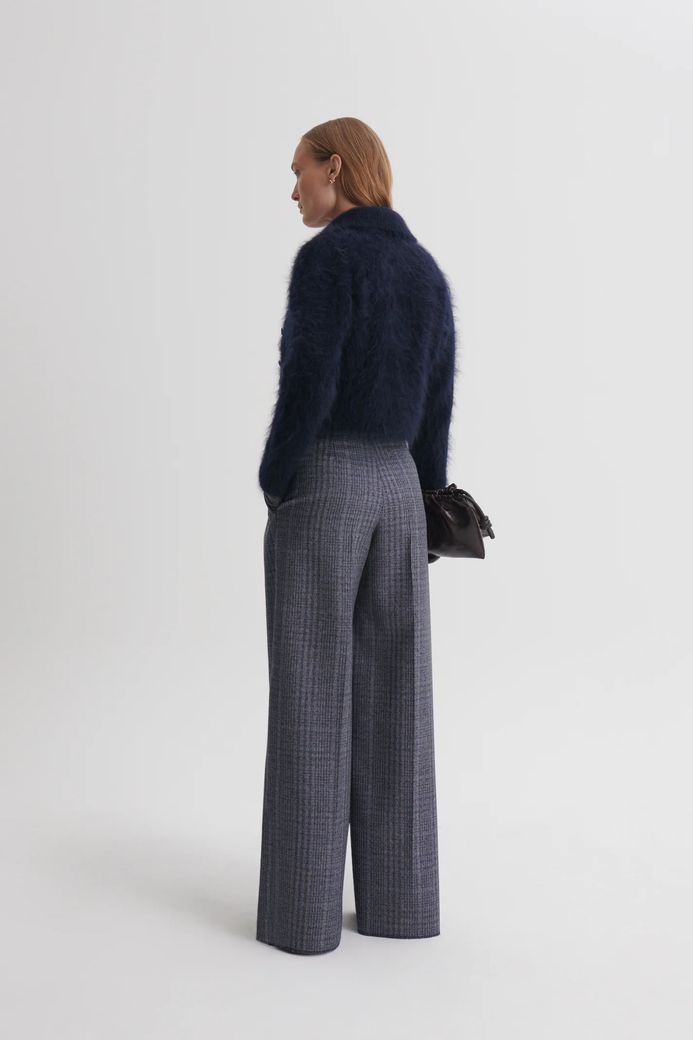 BRUSHED MOHAIR SHIRT CARDIGAN - Image 6
