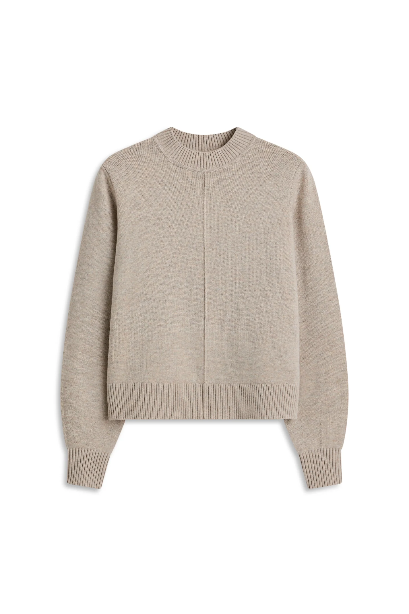 CASHMERE WOOL CREW SWEATER - Image 2