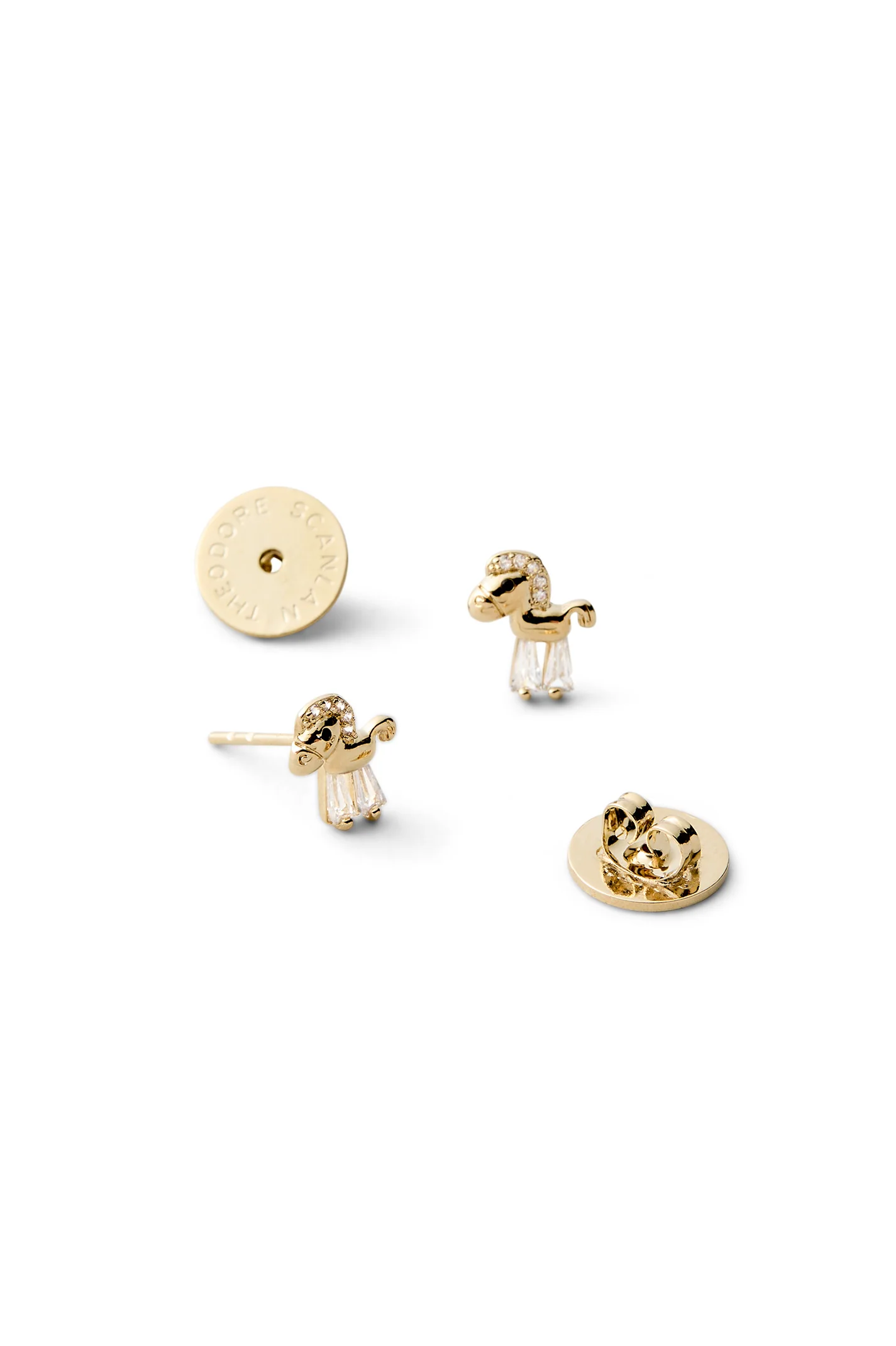 CRYSTAL TROJAN STUDS - Image 4