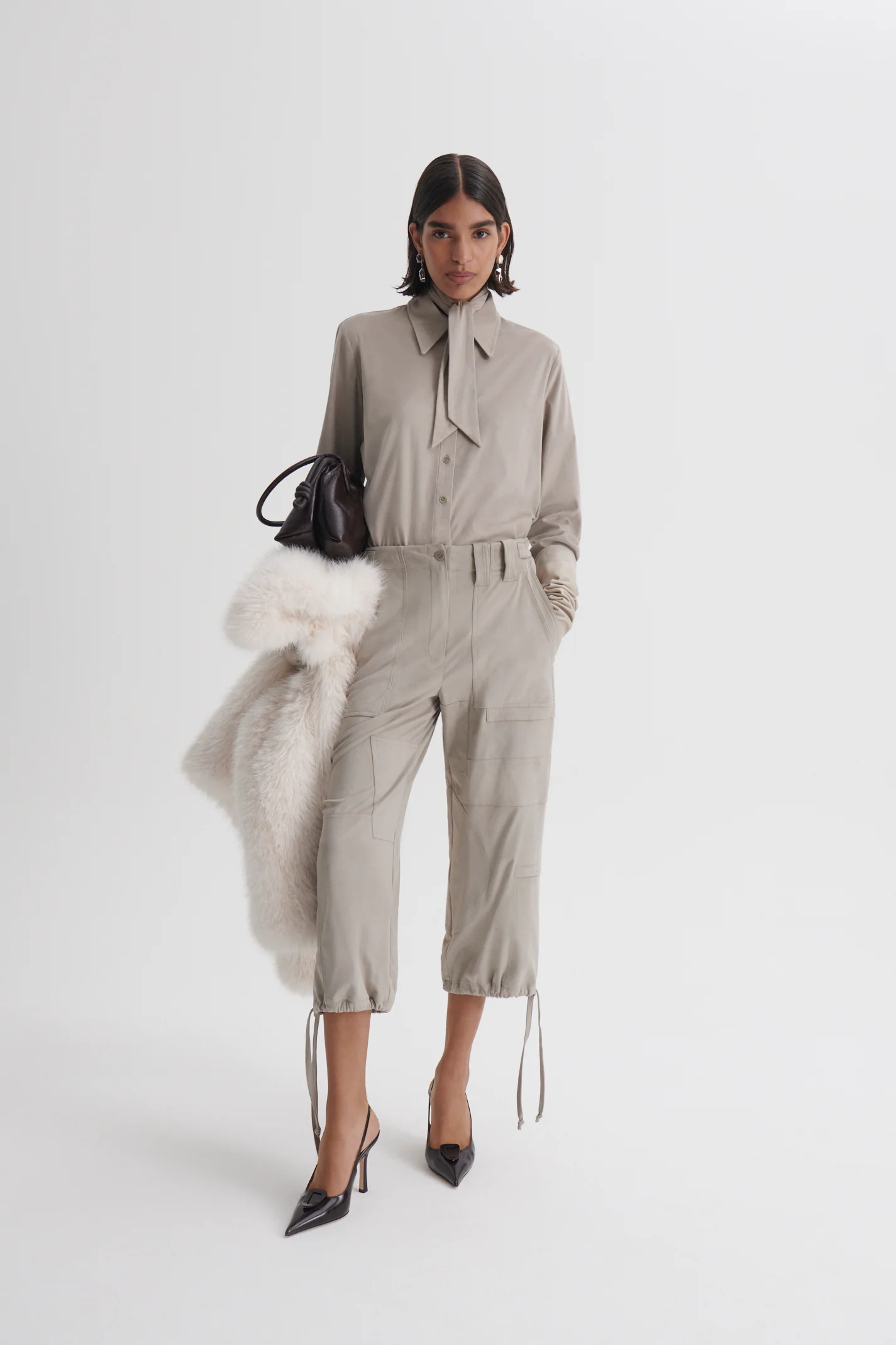 FAUX-SUEDE SHIRT - Image 4