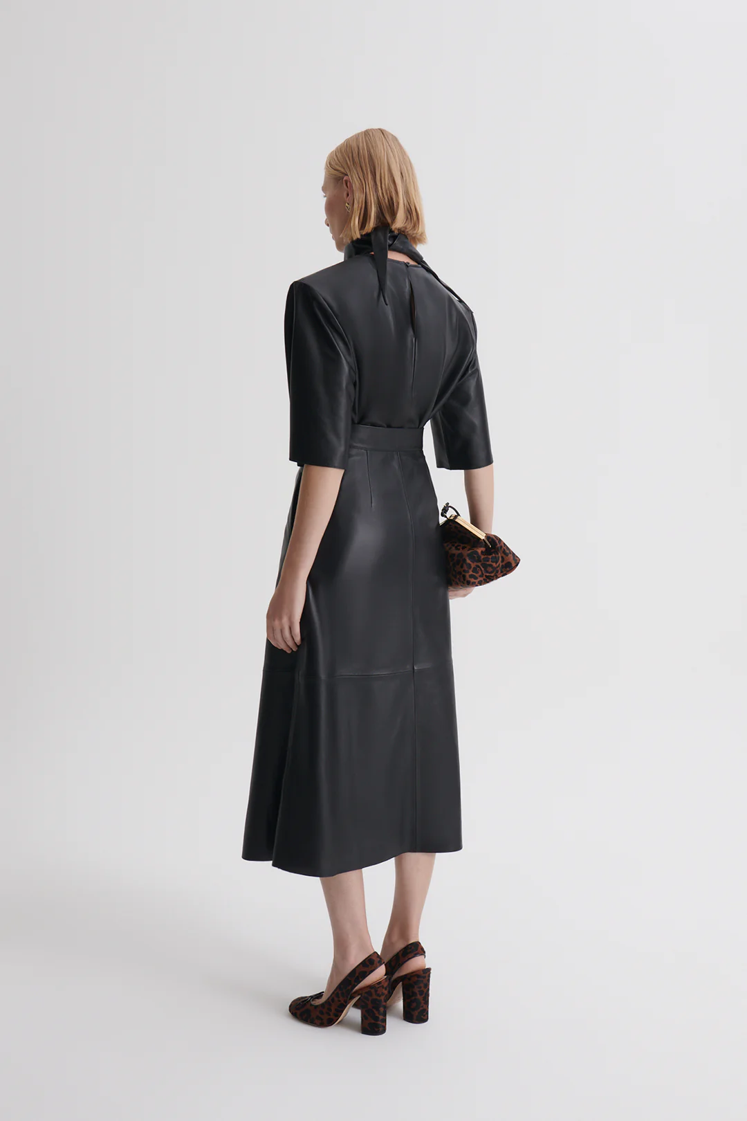LEATHER LONG SKIRT - Image 5