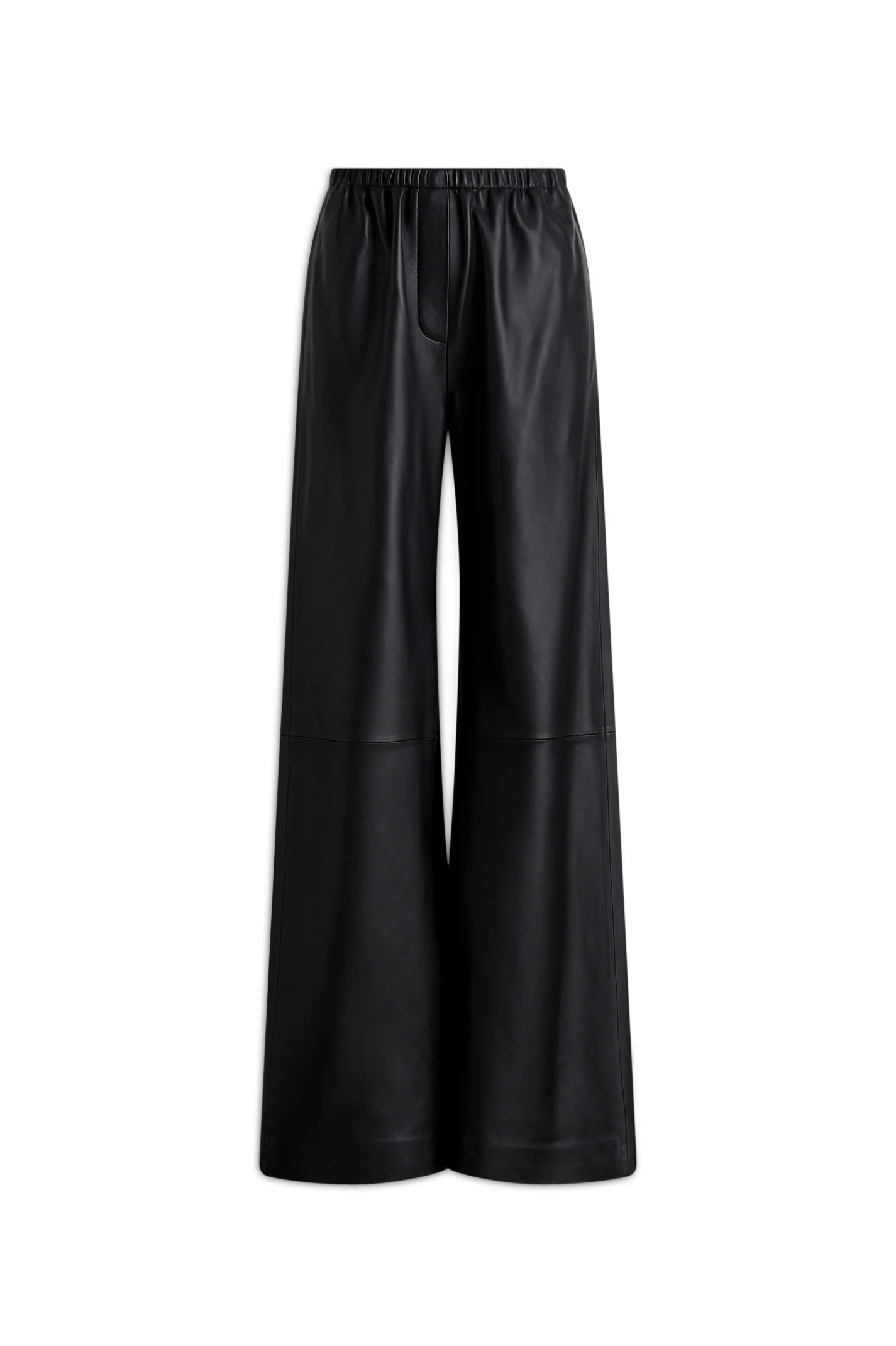 LEATHER SOFT WAIST TROUSER