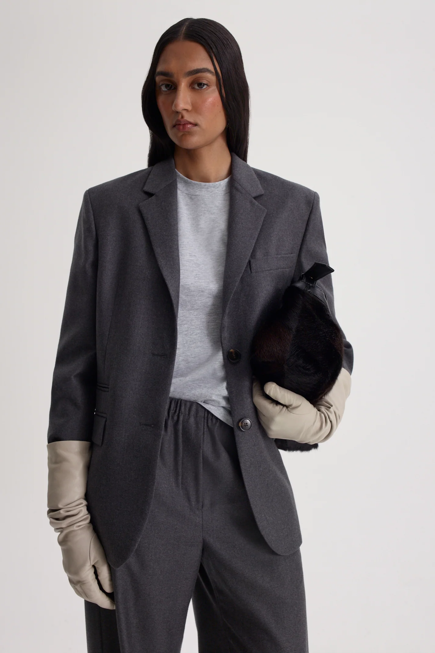 MERCERISED SHOULDER PAD TEE - Image 3