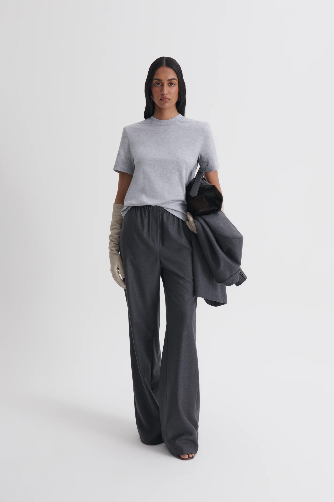 MERCERISED SHOULDER PAD TEE - Image 4