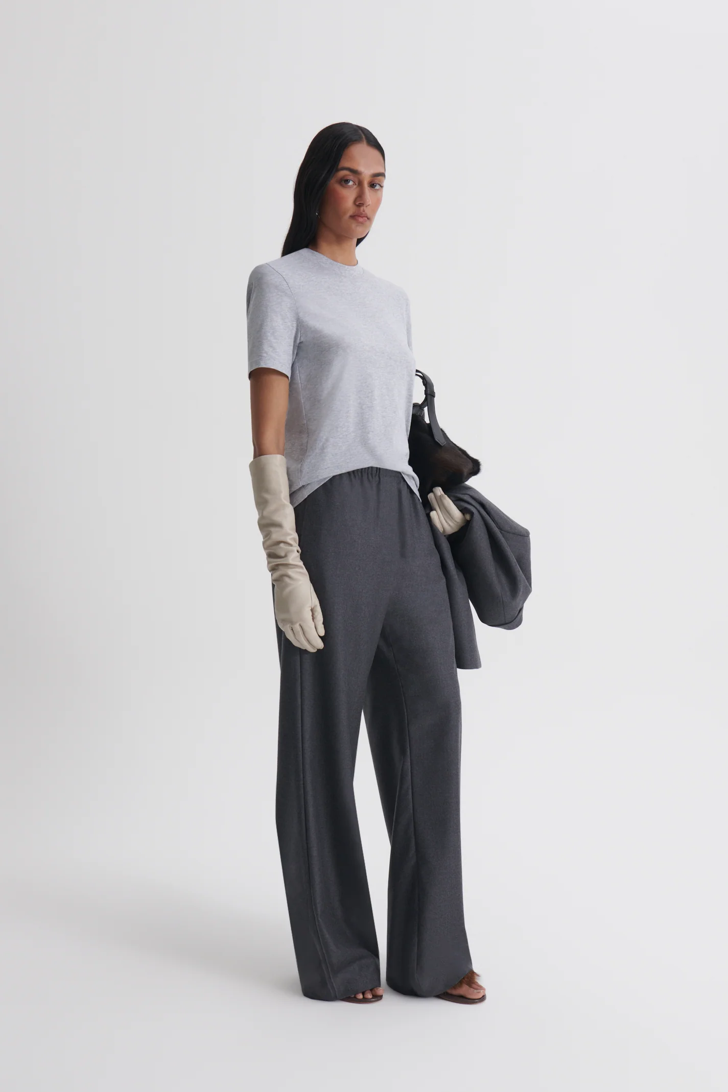 MERCERISED SHOULDER PAD TEE - Image 5