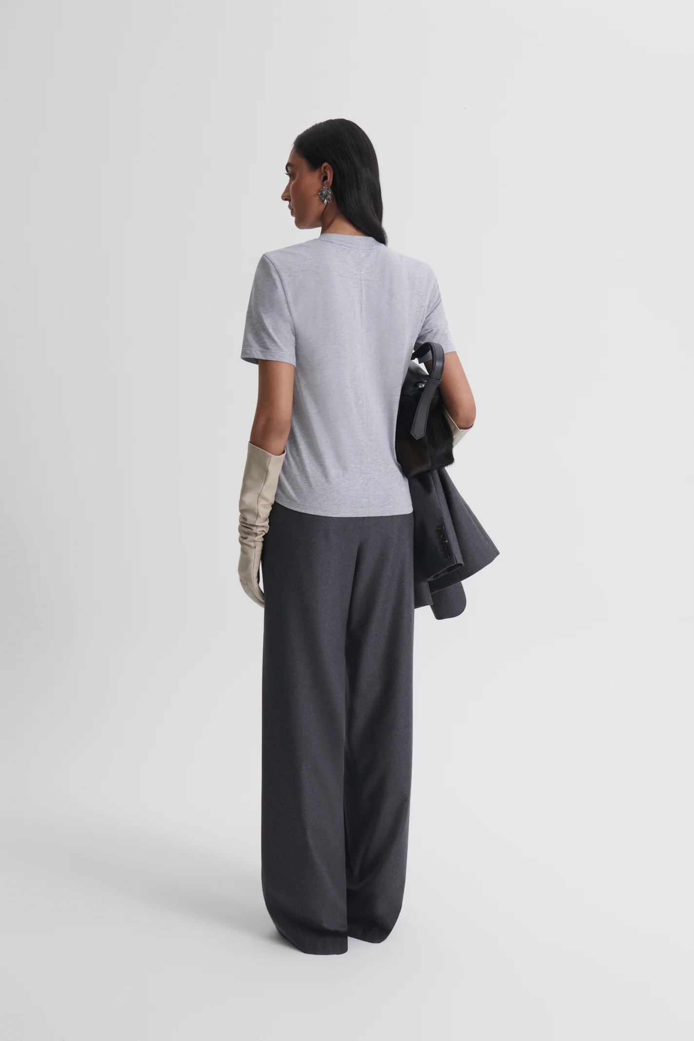 MERCERISED SHOULDER PAD TEE - Image 6