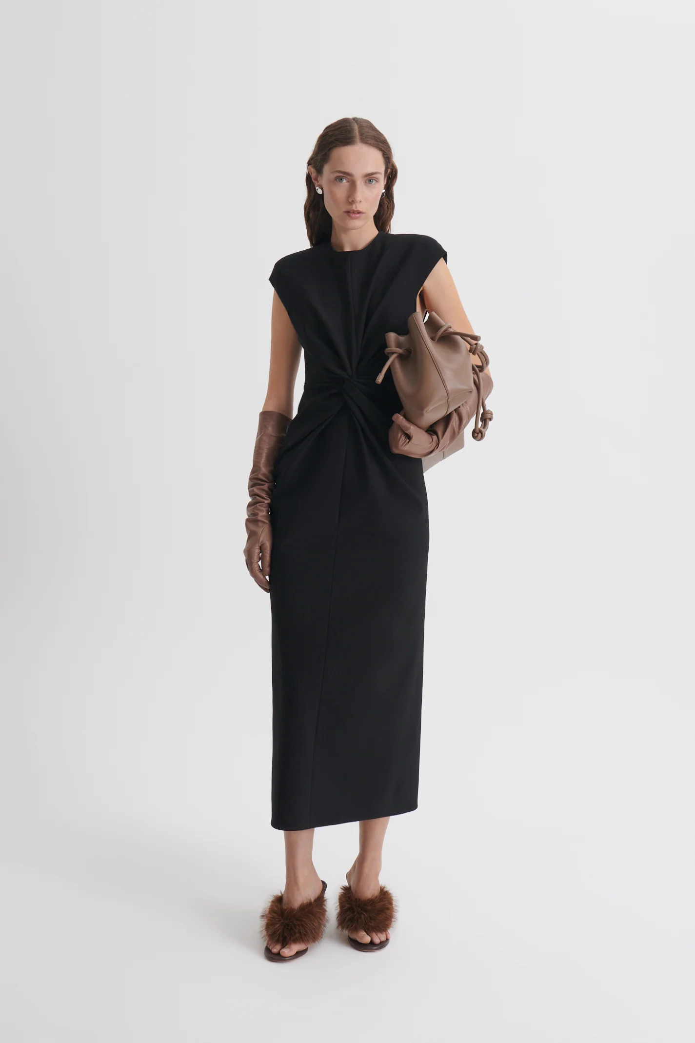 MILANO TURBAN PENCIL DRESS - Image 8