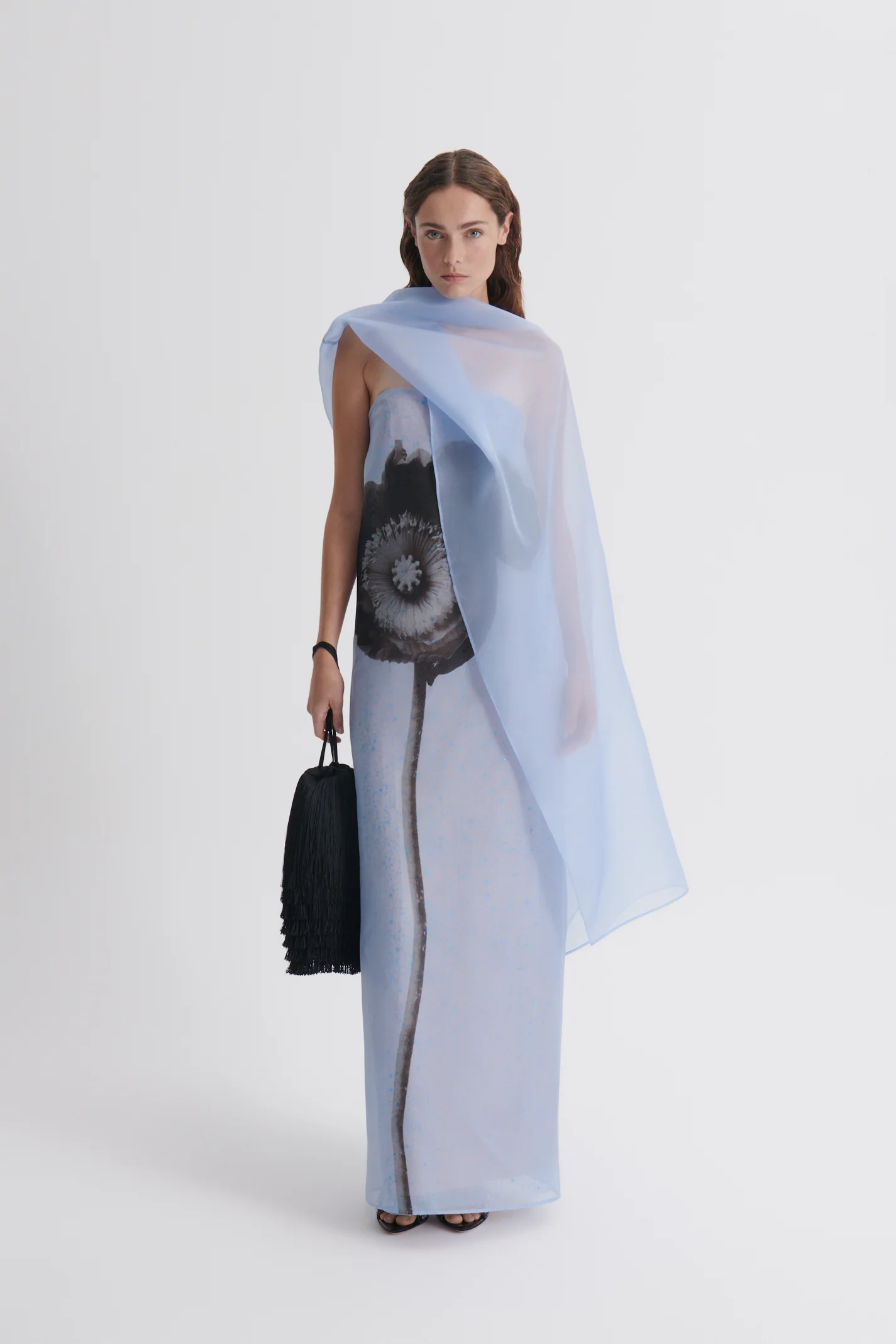 SILK ORGANZA POPPY GOWN - Image 4