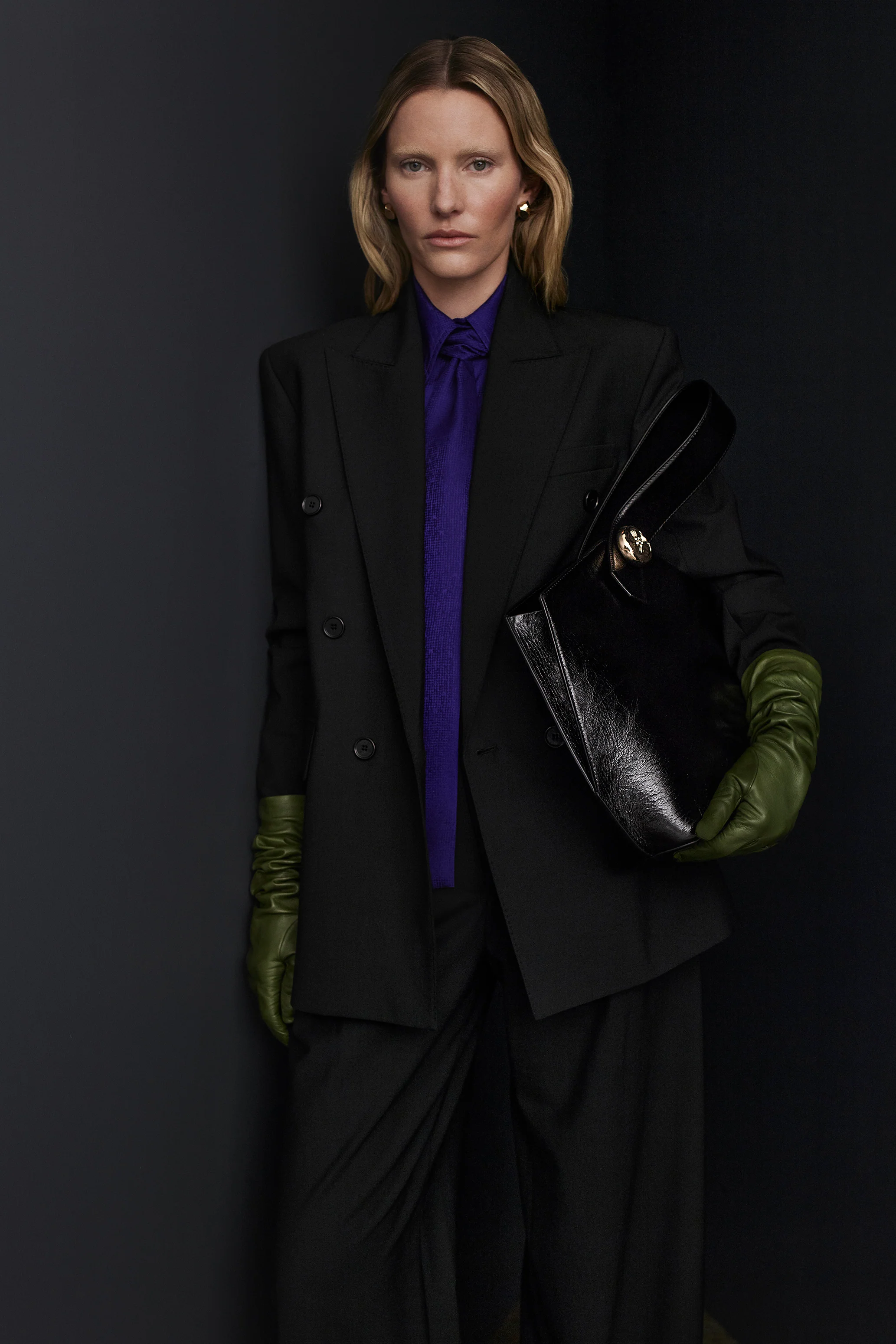 SOFT DOUBLE BREASTED JACKET - Image 3