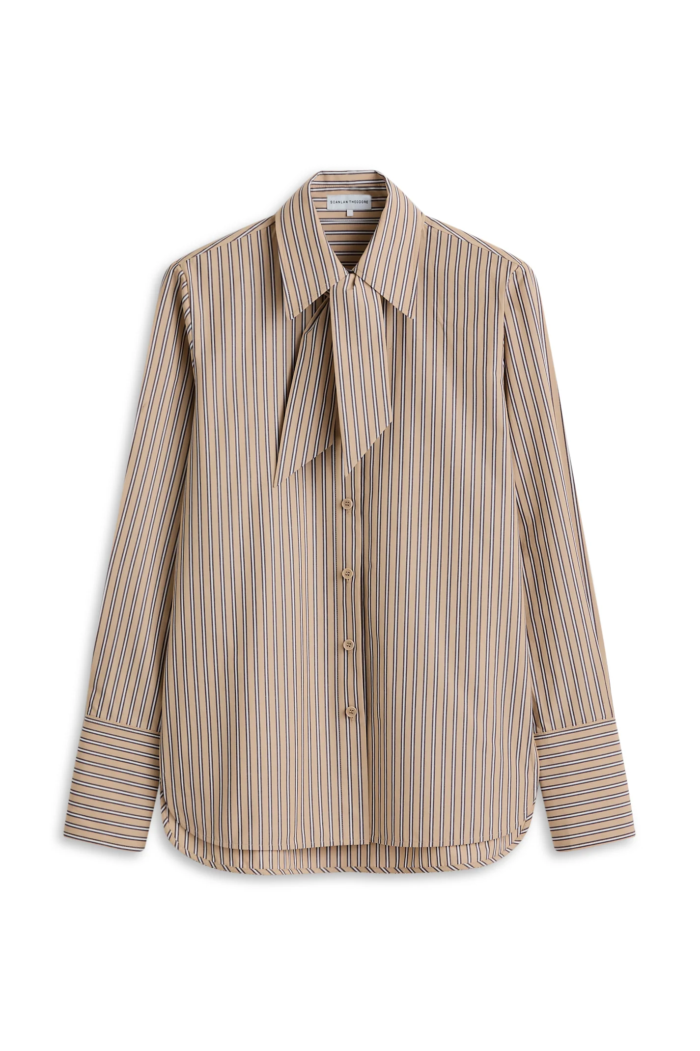 STRIPE CRAVAT SHIRT