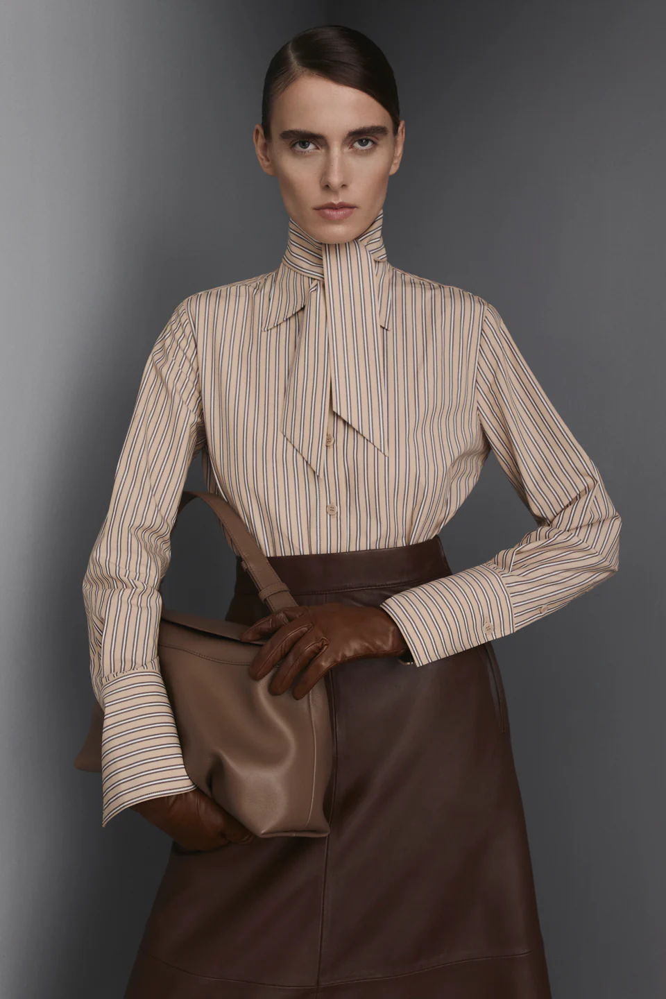STRIPE CRAVAT SHIRT - Image 3