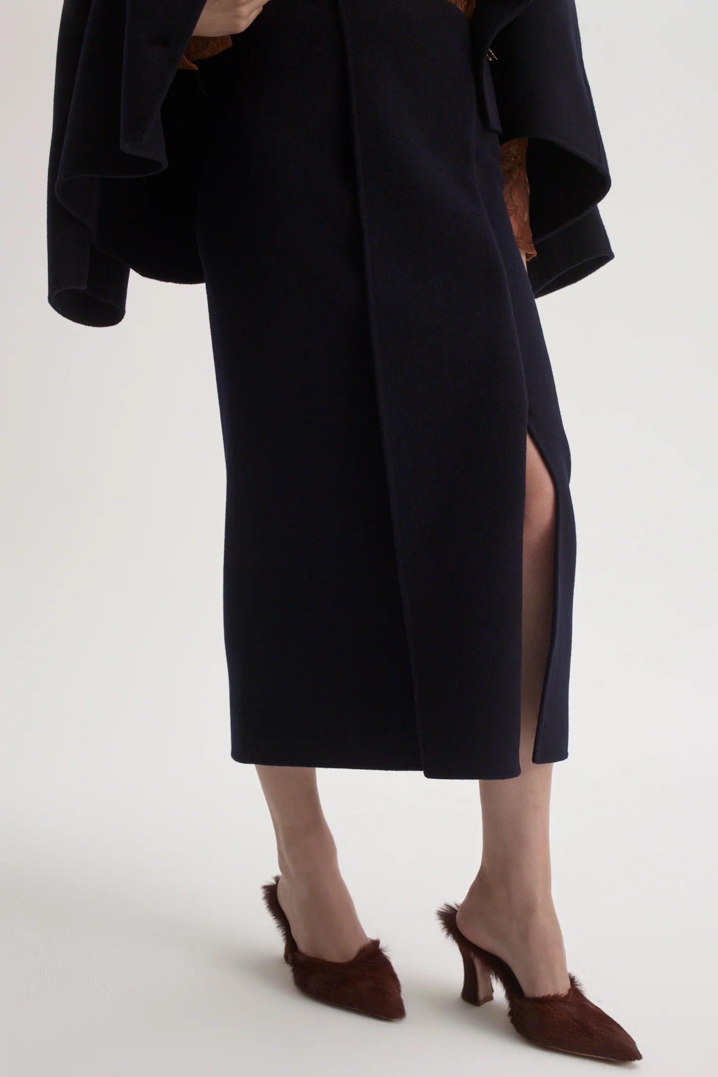 WOOL DRAPED SKIRT - Image 6